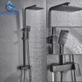 FMHJFISD Luxury black shower Set shower Faucet Hot and Cold Black Shower faucet shower mixer Taps