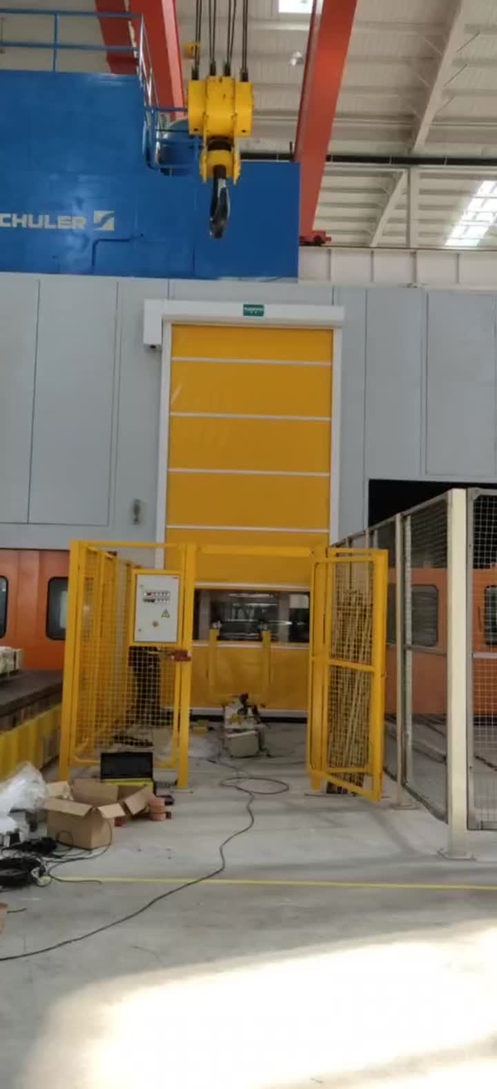 KENVO high speed rolling up door for robots