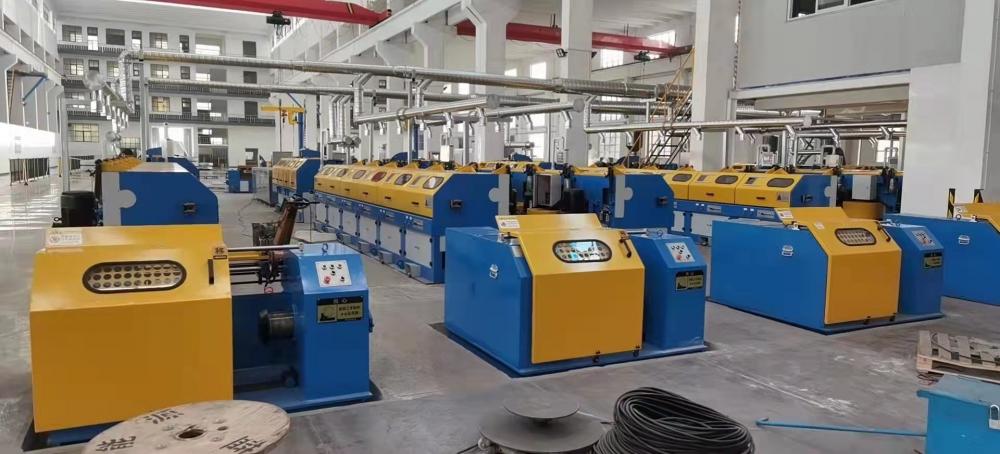 straight line wire drawing machine