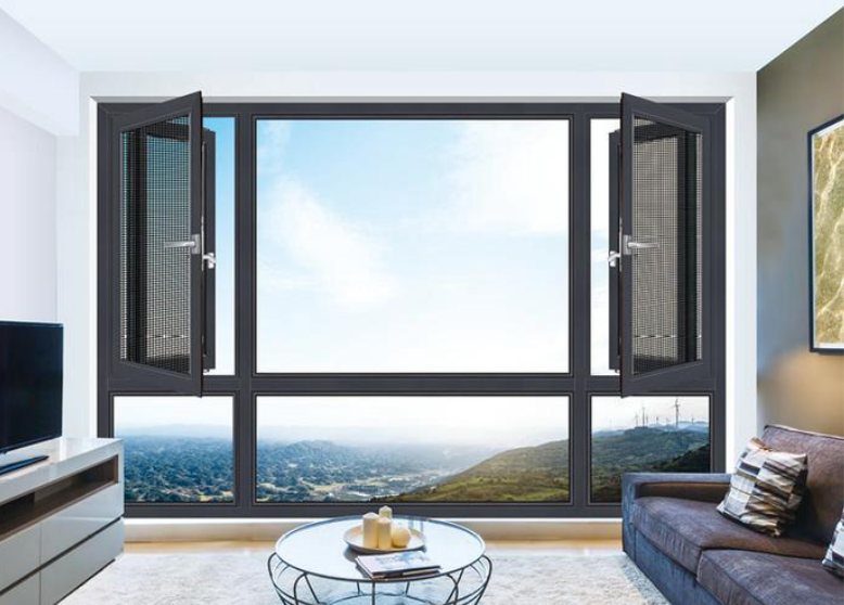 Especificacións de fiestras e portas de perfís de aluminio