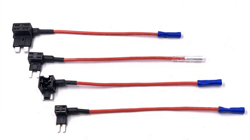 Adaptador de fusíveis de add-a-circuit de carro com o perfil padrão e mini Tap Tap Blade Fuse-Customizable1