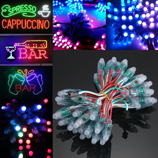 Módulo de píxeles de bala de píxeles LED digital RGB LED 5V