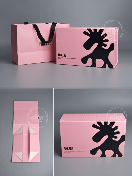 Una caja de regalo plegable a partir de una sola hoja de papel: elegante y fácil de hacer.