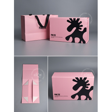 Una caja de regalo plegable a partir de una sola hoja de papel: elegante y fácil de hacer.