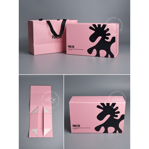 Una caja de regalo plegable a partir de una sola hoja de papel: elegante y fácil de hacer.