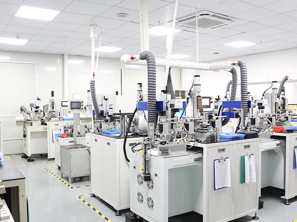 Automatic laser drilling workshop