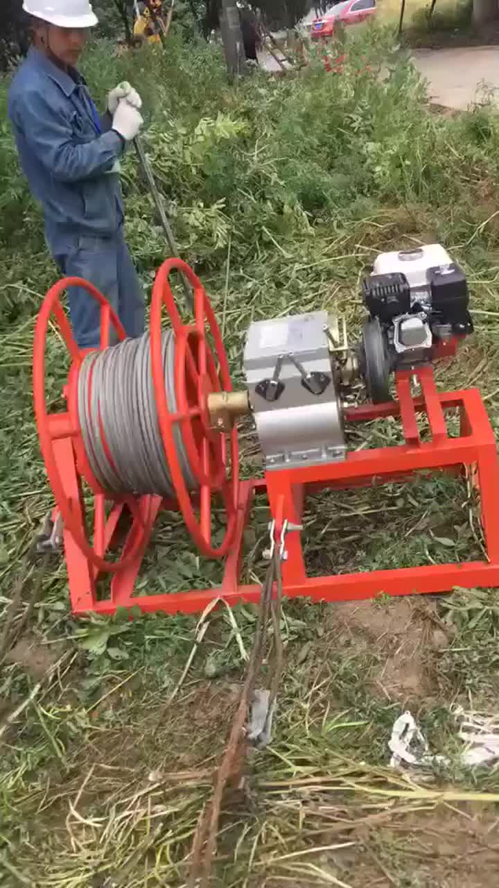 wire take-up machine