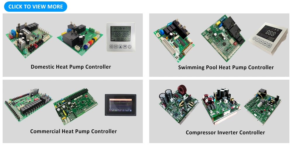 Sumber Air Pemanas Air Pengontrol Pompa Panas Tuya Papan PCB PCBA