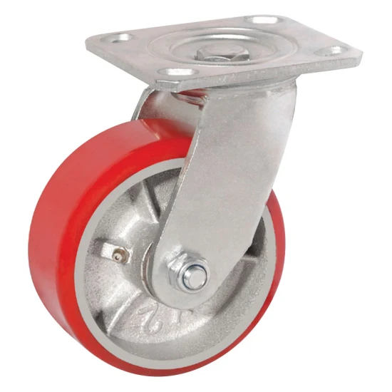 Heavy-Duty Iron Core PU Caster 