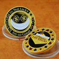 Custom Gold Metal Souvenir I'm So Good LAS VEGAS Smile Casino Chips Coin1