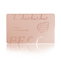 Rose Gold Mirror Business Cards - Custom Printed Metal Name Cards with Logo1