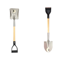 Round Point Shovel with Wooden Handles for Hand Tools1