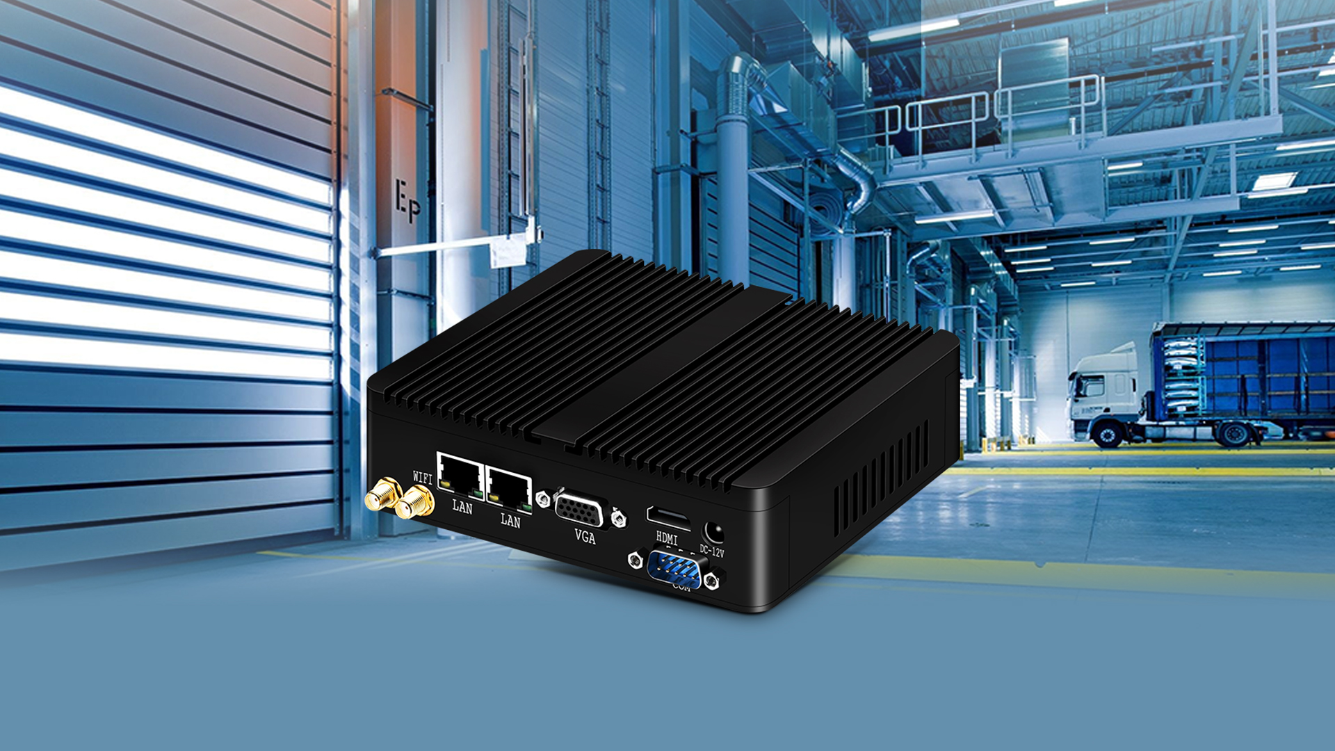 X30A Двойная локальная сеть двойной композиционной промышленной ПК без фанатов