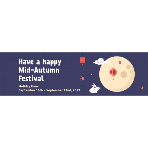 2022 Chinese Mid-Autumn Festival Holidays Notification - JRT