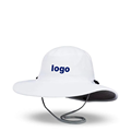 Custom Lightweight Golf Bucket Hat with Wide Brim and Embroidered Logo1
