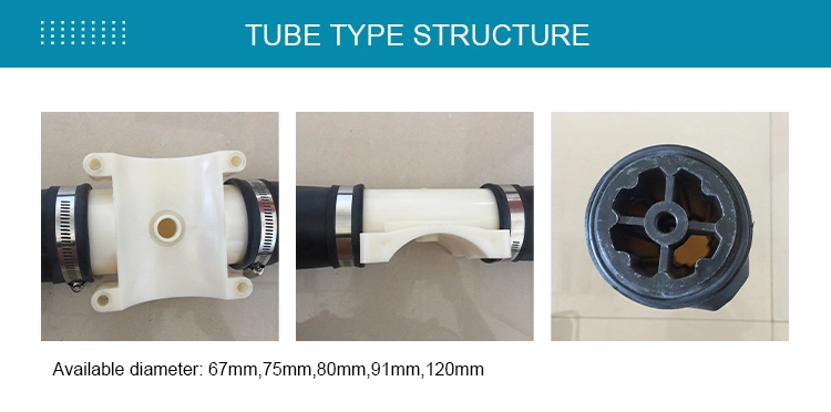65 * 1000mm Diffuser Tube Bubble Air Fine SS316 Clamp Micro Bubble Diffuser