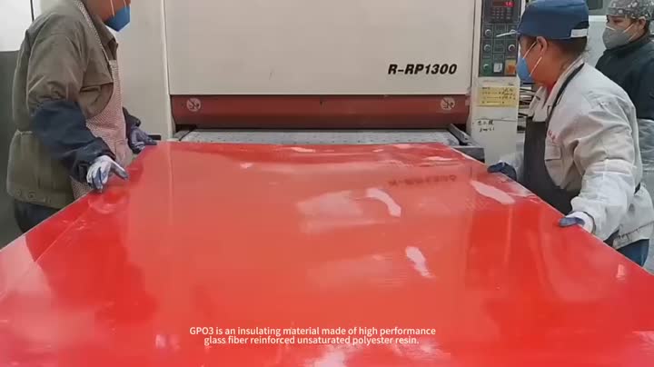 GPO-3 Hochleistungs-Polyesterfaser-Glas-Isolierung Elektrischer GPO3-Blatt