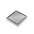 Guida 761033: 100x100mm Outlet 80mm Dual Purpose Invisible Tile Insert Floor Drain for Bathroom1