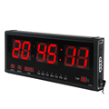 CHEETIE CP044 Large Screen Electronic Wall Clock with Multiple Displays1