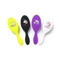 Professional Oval Paddle Hair Brush for Hair Extensions with Rubber Coating and Customizable Branding1