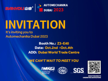 Sanyou Window Film Exchibition Plan:Automechanika Dubai 2023