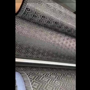 fixed shape carbon fiber cloth supplier jacquard braided carbon fiber fabric1