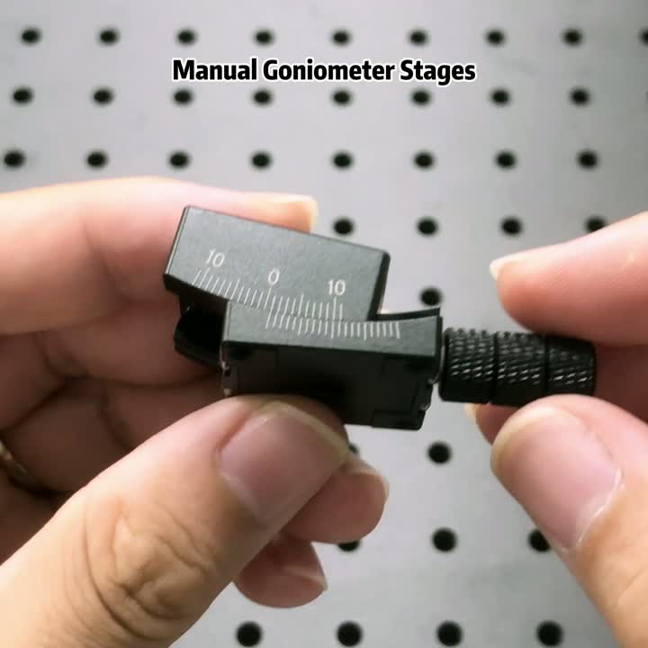 Manuální goniometrové stupně