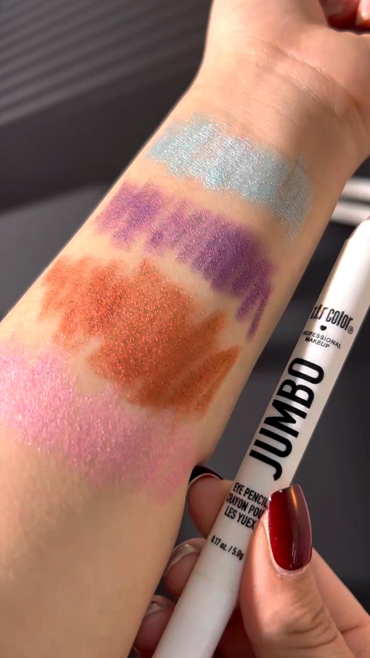 12 Renkli Eyeliner Kalemi