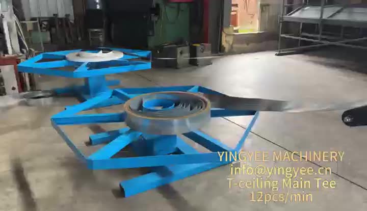 main tee ceiling production line