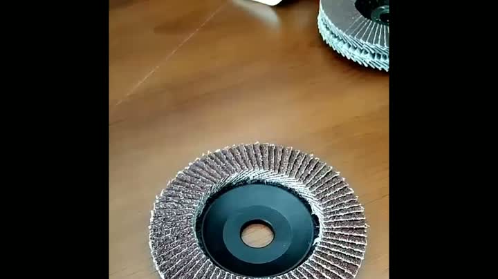 Disco de solapa de óxido de aluminio