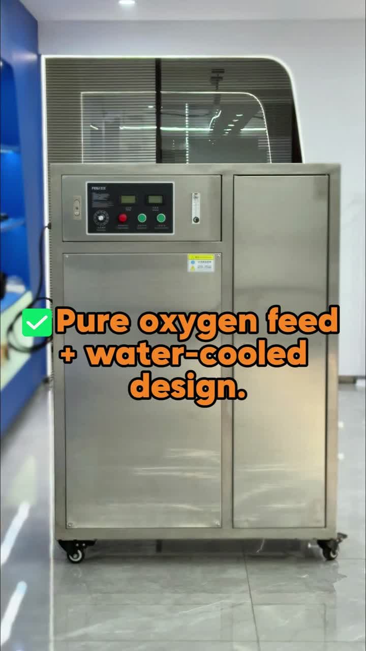 Máy tạo Ozone cấp oxy 100g/h – Công suất cấp công nghiệp để khử trùng quy mô lớn