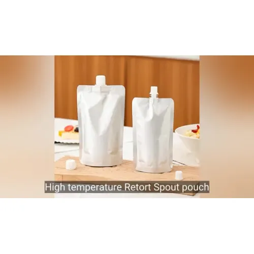 Bolsa de retorto de aluminio de aluminio de impresión a alta temperatura personalizada con bacina de réplica de plasitc de palos1