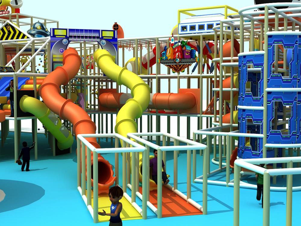 Imagine World Amusement Indoor Play Space For Sale