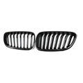 BMW 2 Series F22 F23 Gloss Black ABS Single Line Kidney Front Grille1