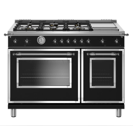 Double Oven Gas Range 48 Inch