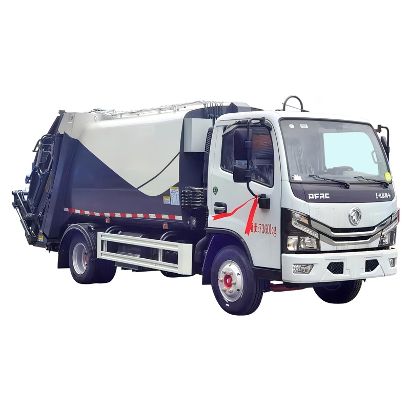 camión de basura comprimido
