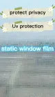 Figur Decorative Static Static Windows Film