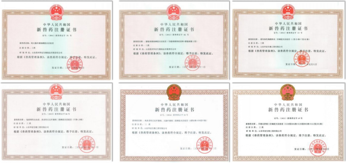 产品注册证书