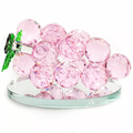 Wholesale Crystal Grape Models for Souvenirs and Decorations1