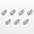Waterproof Metal Push Button Switch 12mm-19mm 3A 12V/24V On-Off 5pin/7pin1