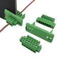 Factory Sale 3.81mm Pitch Through Wall Terminal Block Connector KF2EDGKRM1