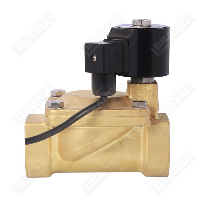 3/4'' Music Fountain Brass Solenoid Valve IP68 Waterproof 24VDC 220VAC 4