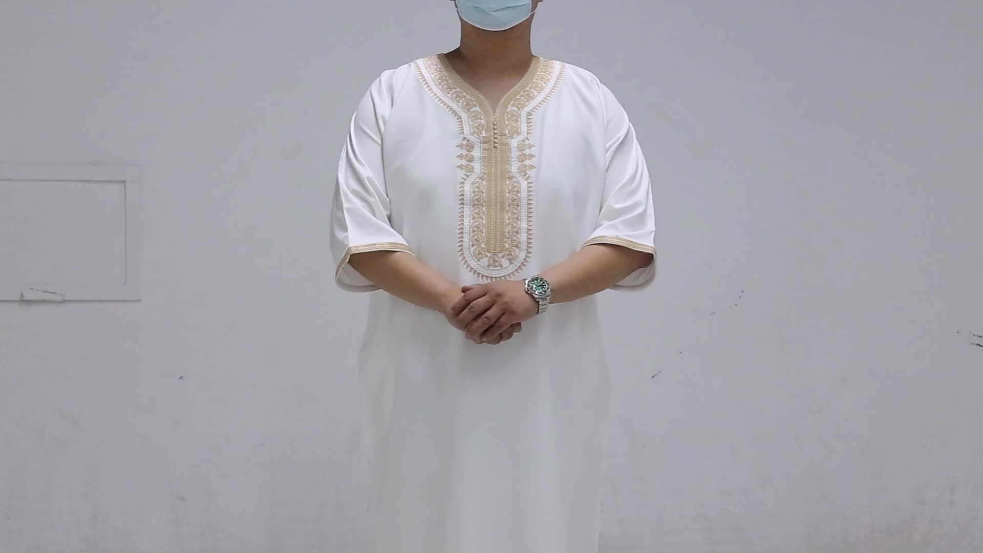 Nuovo design di alta qualità Medio Oriente KHAMIS HARAMAIN ISLAMIC DAFFAH MAROCCAN MEDEST ARAB JUBBAH SAUDI DUBAI MUSLIM THOBE1