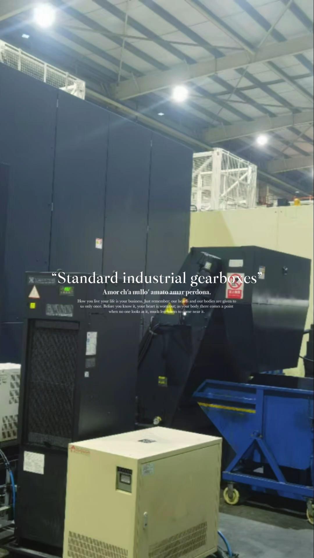MHC series air-cooled island gearboxes are used in environmental protection, chemical industry, energy and other fields