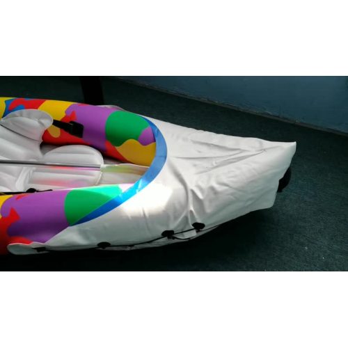 New Arrival Luxury Customized PVC Inflatable Kayak 3 Person_video