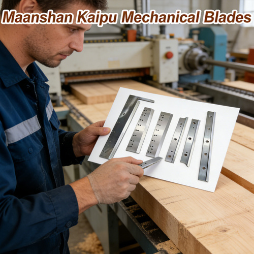 Sharp Stainless Steel Cutting Blades for Wood Processing Equipment
