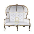 Antique Luxury Gold High Back King Throne Two Seat Sofa1