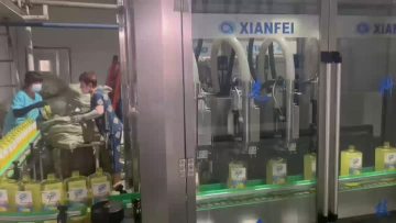 Servo Driven Dish Soap Filling and Packaging Line