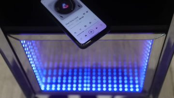 Mirror bedside table