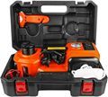 Electric Hydraulic Car Jack Kit with Tyre Pump, LED Light - Emergency Repair Tool for Tire Change1